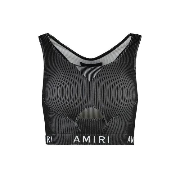 Amiri Women's Black Top - Picture 2 of 4